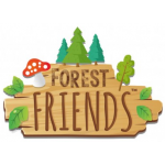 Masuta Ciupercuta moale Prietenii Padurii cu Soft Touch - Forest Friends